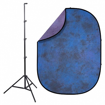 Studio Essentials Pop-Up Reversible Background Kit – Day Break image